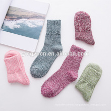2019 Hot Sale Knit Warm Casual Wool Crew Winter Women Cozy Fuzzy Socks